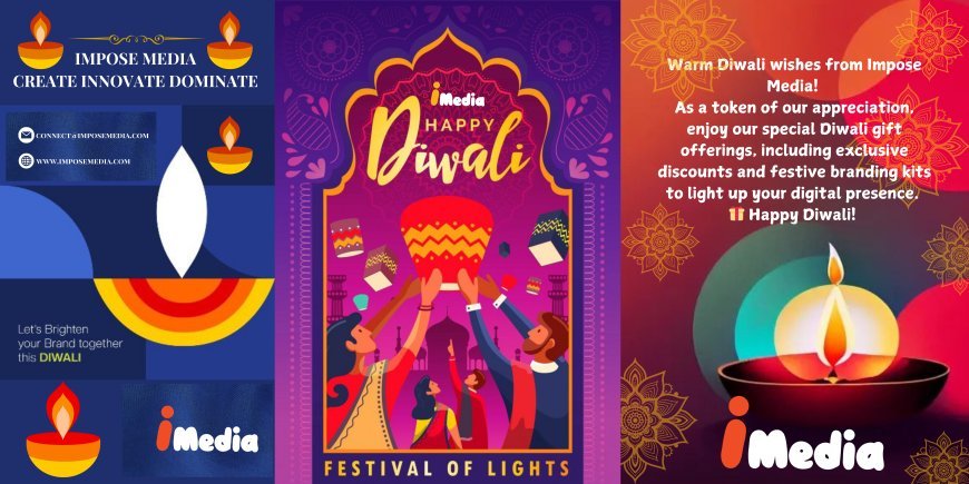 "Spreading Joy: Thoughtful Diwali Gifts from Impose Media for Clients"